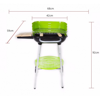 Easily Assembled And Cleaned  Barbecue Grill Charcoal Grill