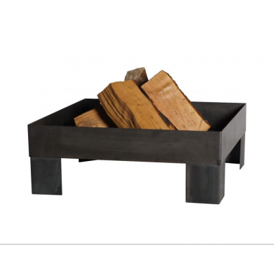 Square Outdoor  Fire Pit Charcoal Fire Bowl