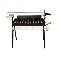 Rotating Rotisserie Charcoal BBQ Grill