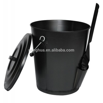 Rugged Coal Hod Bucket With Lid