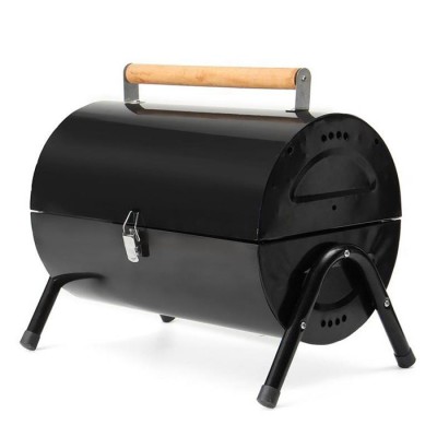 Garden Outdoor Folding Cookware BBQ Grill Barrel