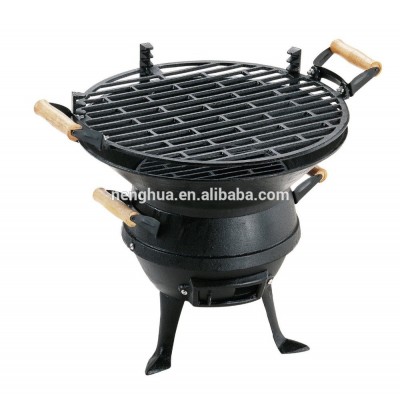 Cast Iron Barbecue Cooking Grill Charcoal Tool Garden Party Camping grill